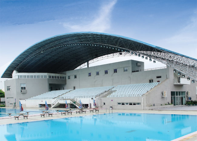 启东游泳馆网架